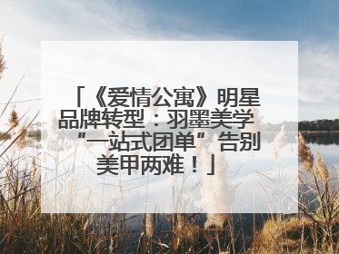 《爱情公寓》明星品牌转型：羽墨美学“一站式团单”告别美甲两难！