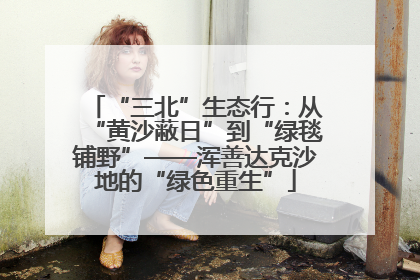 “三北”生态行：从“黄沙蔽日”到“绿毯铺野”——浑善达克沙地的“绿色重生”