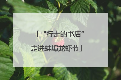 “行走的书店”走进蚌埠龙虾节