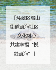 环翠区嵩山街道蔚海社区：文化融心 共建幸福“悦龄蔚海”