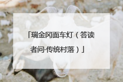 瑞金冈面车灯（答读者问·传统村落）