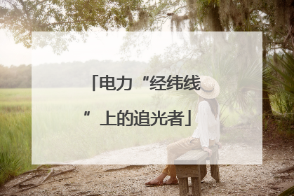 电力“经纬线”上的追光者