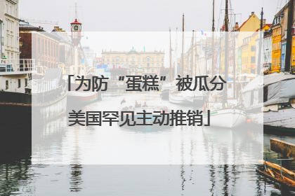 为防“蛋糕”被瓜分 美国罕见主动推销