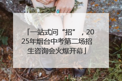 一站式问“招”，2025年烟台中考第二场招生咨询会火爆开幕