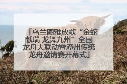 乌兰图雅放歌“金蛇献瑞 龙舞九州”全国龙舟大联动暨漳州传统龙舟邀请赛开幕式