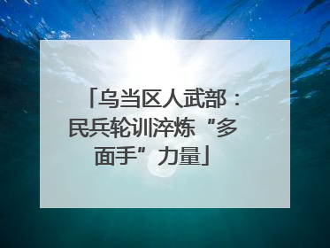 乌当区人武部：民兵轮训淬炼“多面手”力量