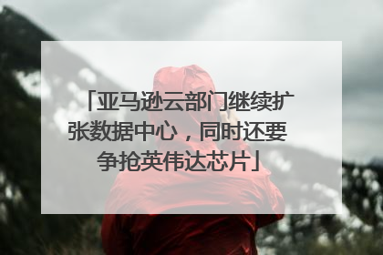 亚马逊云部门继续扩张数据中心，同时还要争抢英伟达芯片