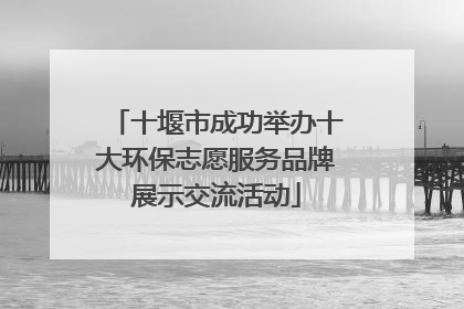 十堰市成功举办十大环保志愿服务品牌展示交流活动