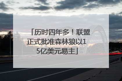 历时四年多！联盟正式批准森林狼以15亿美元易主