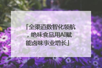 全渠道数智化领航，绝味食品用AI赋能卤味事业增长