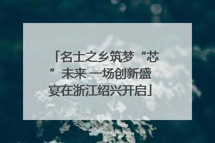 名士之乡筑梦“芯”未来 一场创新盛宴在浙江绍兴开启