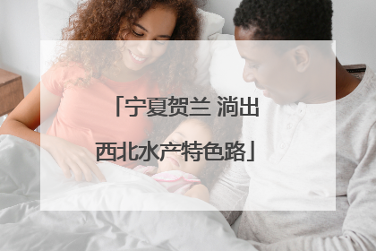 宁夏贺兰 淌出西北水产特色路