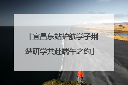 宜昌东站护航学子荆楚研学共赴端午之约