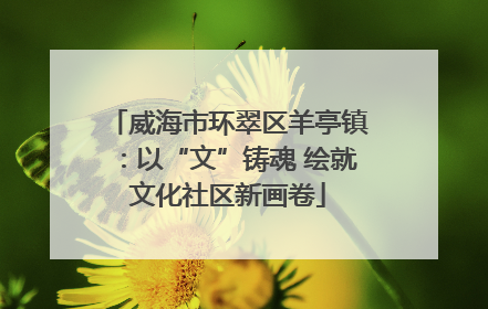 威海市环翠区羊亭镇：以“文”铸魂 绘就文化社区新画卷