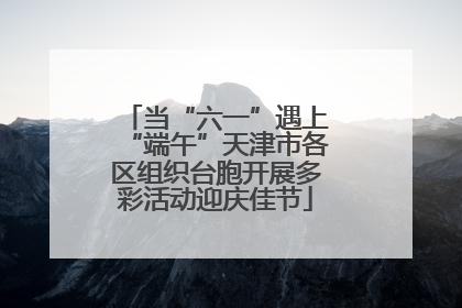 当“六一”遇上“端午”天津市各区组织台胞开展多彩活动迎庆佳节