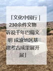 文化中国行｜230余件文物诉说千年巴蜀文明 成渝地区基建考古成果展开展