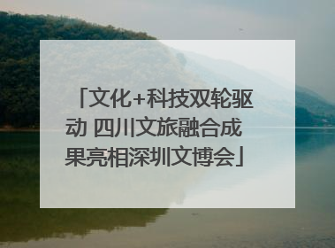 文化+科技双轮驱动 四川文旅融合成果亮相深圳文博会