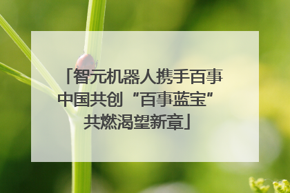 智元机器人携手百事中国共创“百事蓝宝” 共燃渴望新章