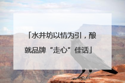 水井坊以情为引，酿就品牌“走心”佳话