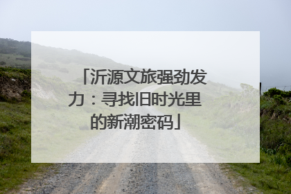 沂源文旅强劲发力：寻找旧时光里的新潮密码