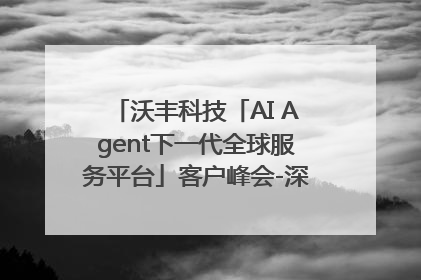 沃丰科技「AI Agent下一代全球服务平台」客户峰会-深圳站圆满落幕！