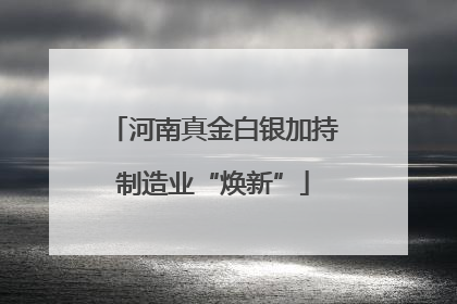 河南真金白银加持制造业“焕新”