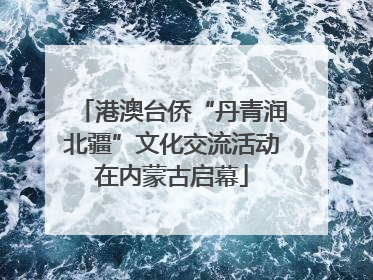 港澳台侨“丹青润北疆”文化交流活动在内蒙古启幕