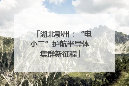 湖北鄂州：“电小二”护航半导体集群新征程