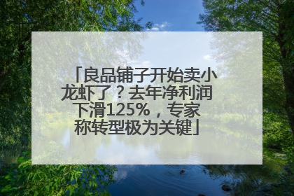 良品铺子开始卖小龙虾了？去年净利润下滑125%，专家称转型极为关键