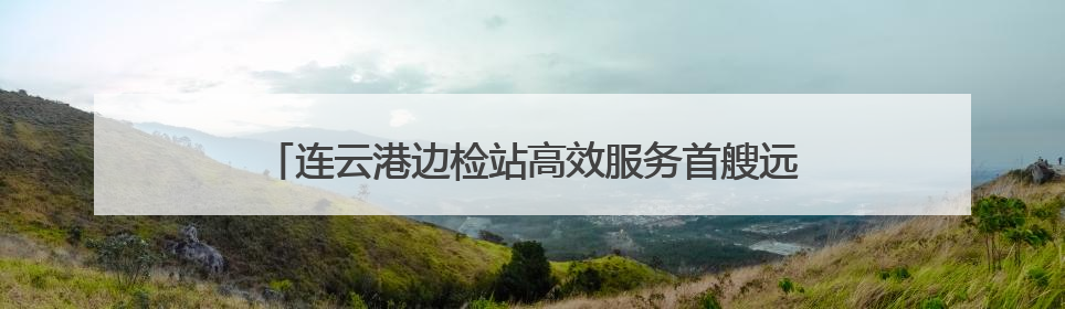 连云港边检站高效服务首艘远洋磷虾捕捞船靠泊赣榆口岸
