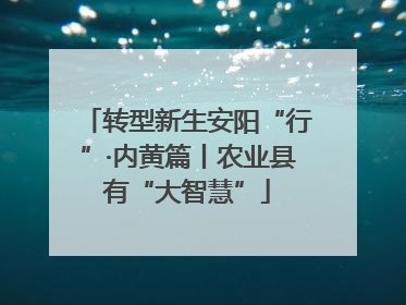 转型新生安阳“行”·内黄篇丨农业县有“大智慧”