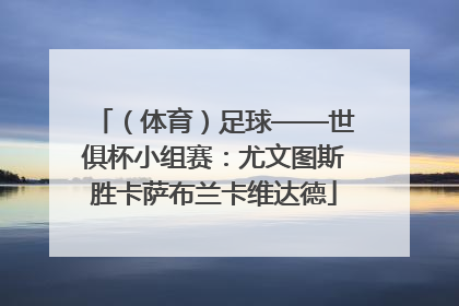 （体育）足球——世俱杯小组赛：尤文图斯胜卡萨布兰卡维达德